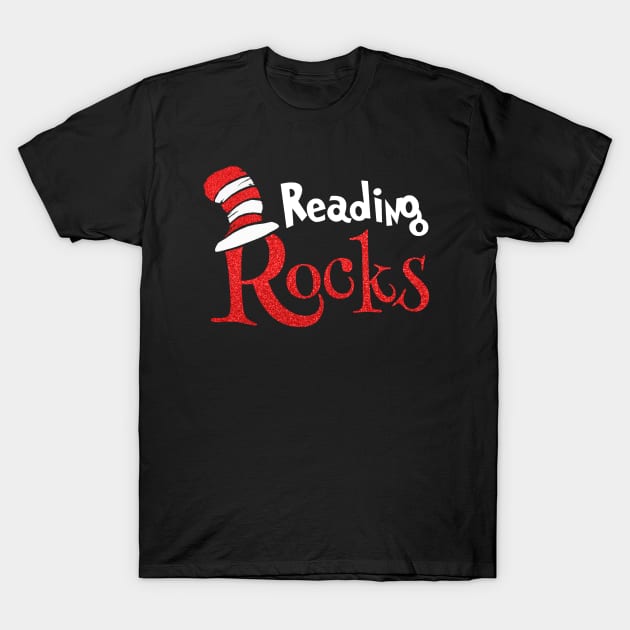 Reading rocks T-Shirt by dreadtwank